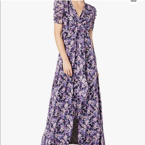 Shoshanna Dresses & Skirts - NWT- Shoshanna Marella Petitier Purple Floral Dress size 2